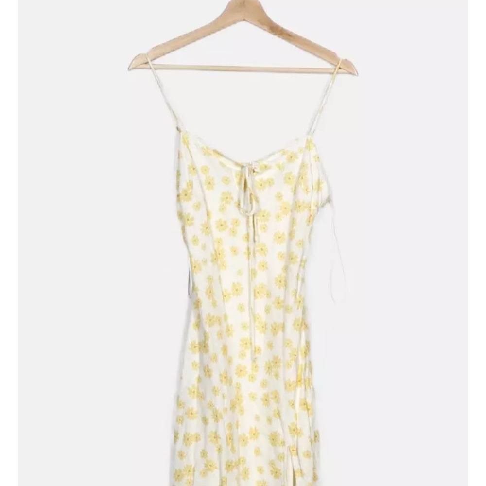 Cotton Candy LA  Yellow Floral Dress